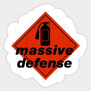 Massive Defense Sticker